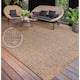 Indoor & Outdoor Rug Mottled Boho Look - 7'10" x 11'2"