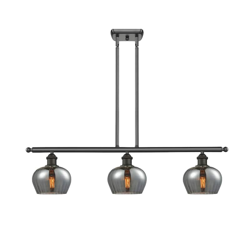 Innovations Lighting Fenton 3 Light 36" Wide Linear Chandelier