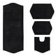 preview thumbnail 57 of 165, Waterford Collection 100% Cotton Non-Slip Bathroom Rug Set, Machine Washable Bath Rug, 4 Piece Bath Mat Set with Contour