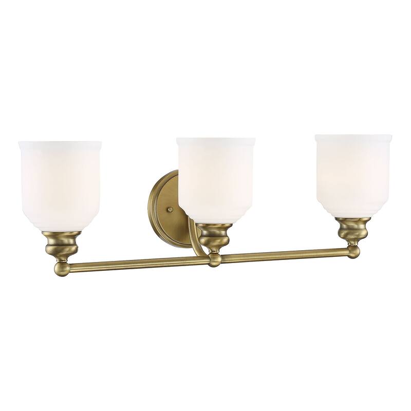 Savoy House Melrose 3 Light 24" Wide Bathroom Vanity Light