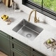 preview thumbnail 78 of 87, KRAUS Dex Stainless Steel Single Bowl Undermount Kitchen Bar Sink