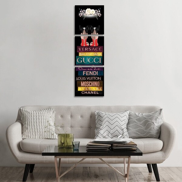 Pomaikai Barron 3-Piece Canvas Wall Art 