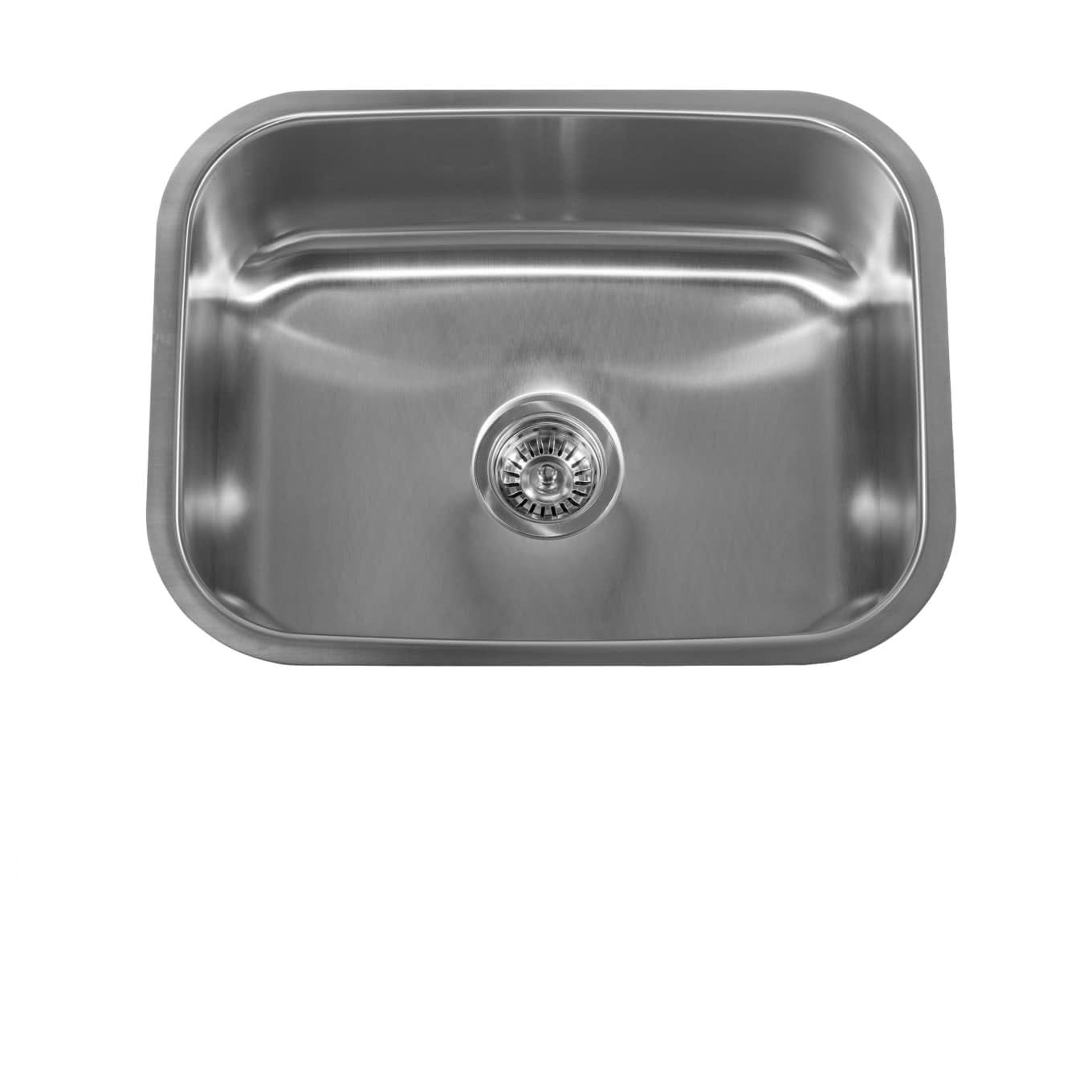 Miseno MSS2318C 23-1/2" Undermount Single Basin Stainless Steel