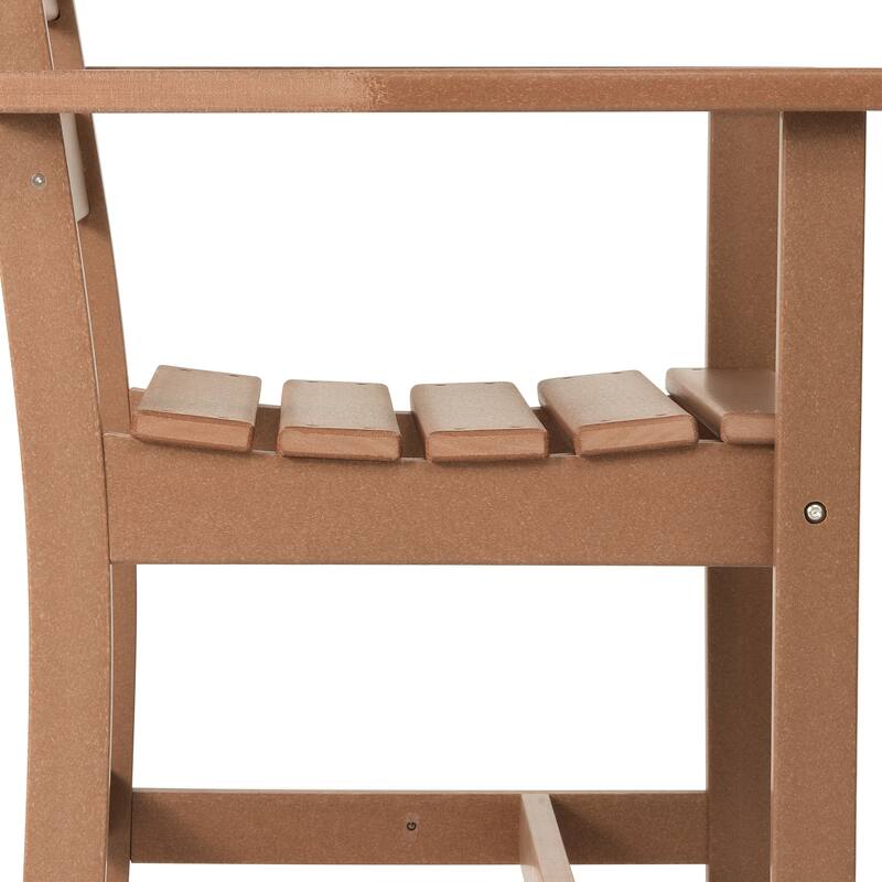 Polytrends Shoreside 5-Piece Arm Chair Dining Set