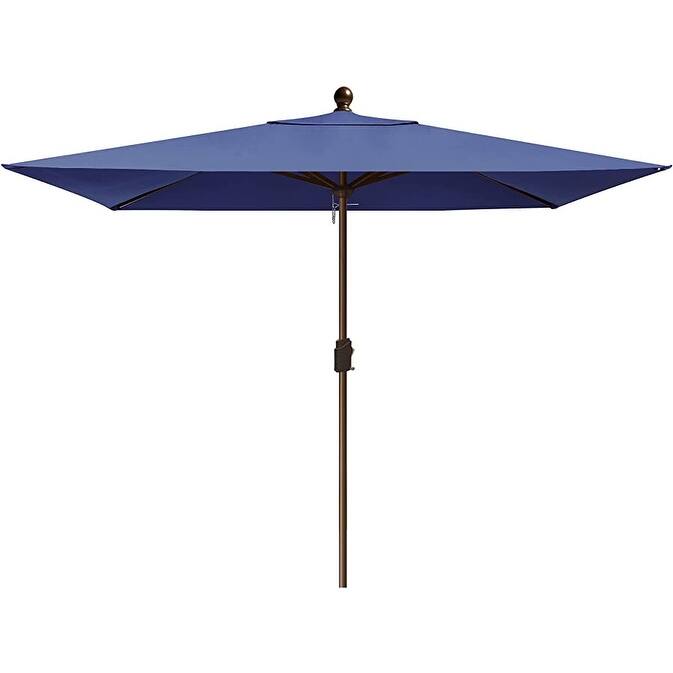 Tradesparker Multicolor Sunbrella 9ft/10x6.5ft Patio Market Outdoor Table Umbrella