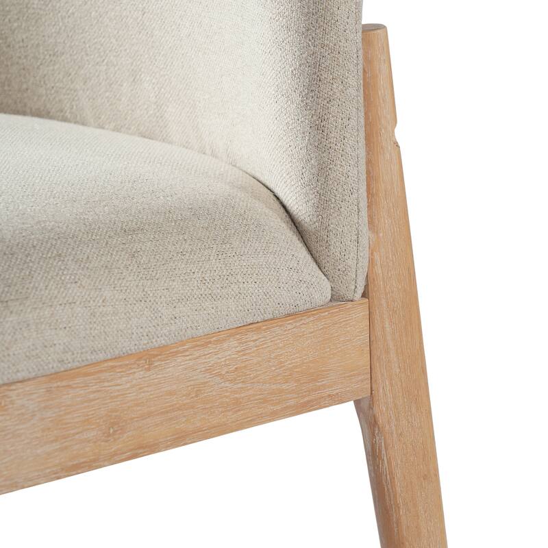 Christopher Knight Home - Clara Modern Wooden Upholstered Counter Stool