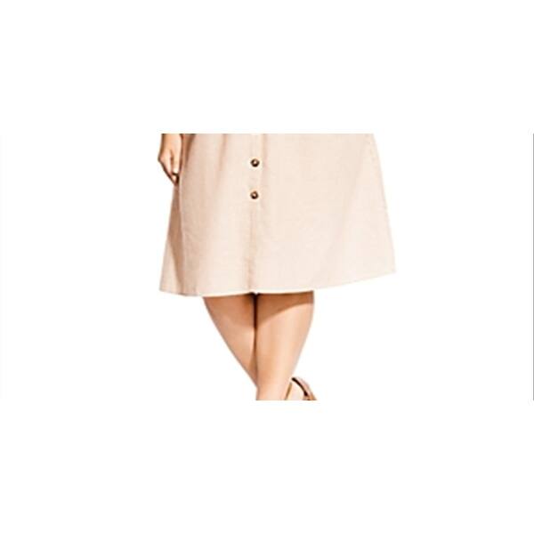 City Chic Women's Riviera Dress Brown Size Size 14 - Bed Bath & Beyond -  40577320