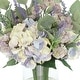 preview thumbnail 6 of 5, Modern Farmhouse Floral Arrangement with Hydrangeas, Lavender and Sedum