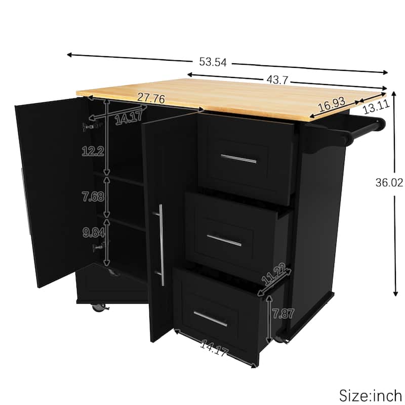 Kitchen Island Cart