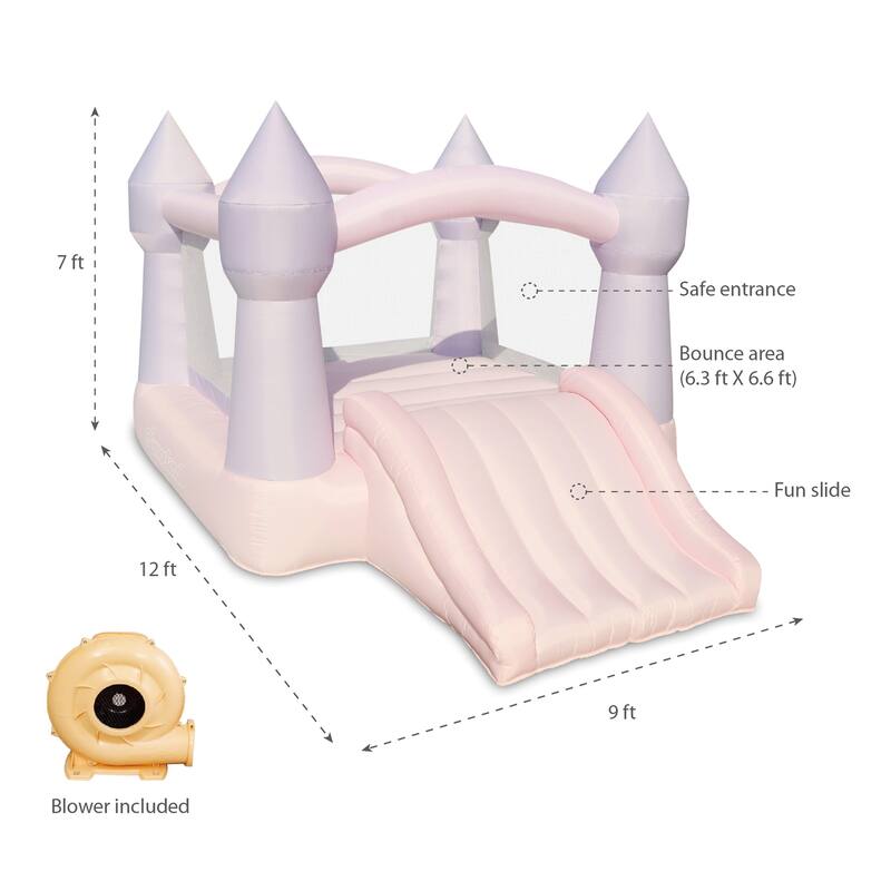 Bounceland Bouncy Castle DayDreamer Cotton Candy Bounce House