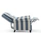 preview thumbnail 2 of 92, Nail-head Padded Seat Pushback Recliner Chair