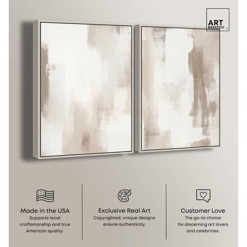 Winter Mist II Canvas Set of 2 by Art Remedy