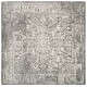 preview thumbnail 124 of 154, SAFAVIEH Evoke Quinn Vintage Distressed Rug 3' x 3' Square - Grey/Ivory