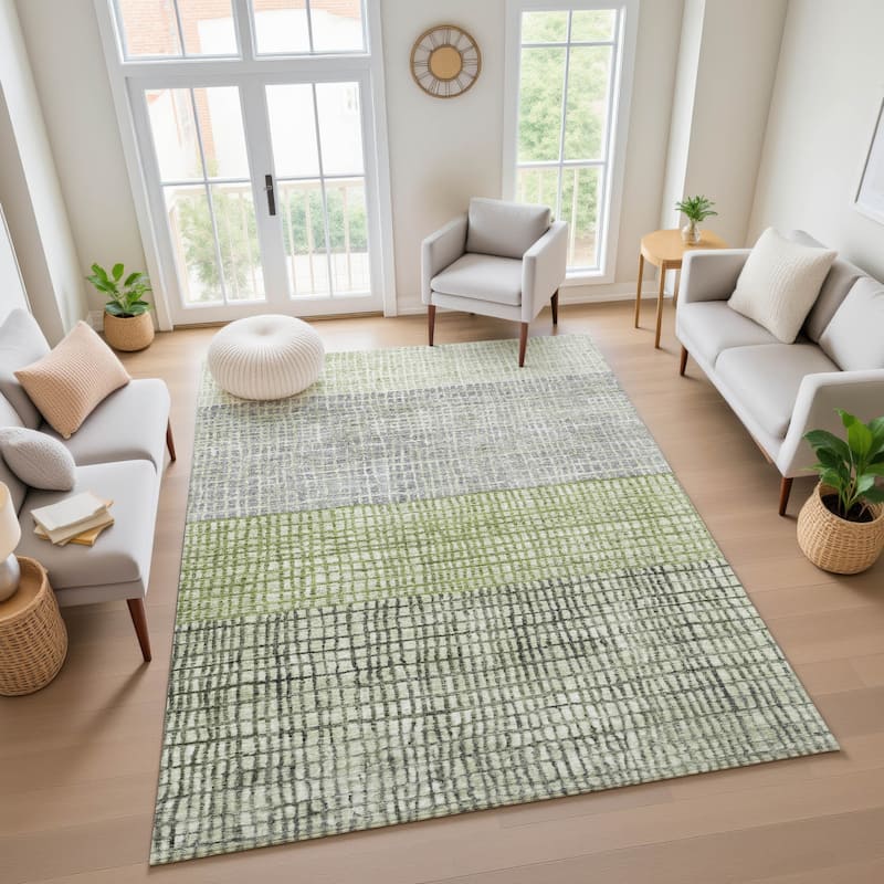 Premium Washable Super Soft Modern Ombre Mayfield Rug