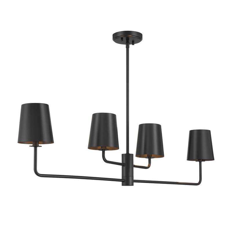 Bellevue SHCH45421 4 Light 42" Wide Linear Chandelier