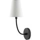 preview thumbnail 1 of 3, Livabliss Itaran Traditional Wall Sconce - 6"L x 5"W x 16"H Black