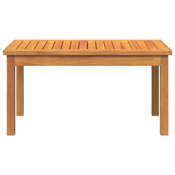 vidaXL Coffee/Side Table Solid Wood Acacia - Bed Bath & Beyond