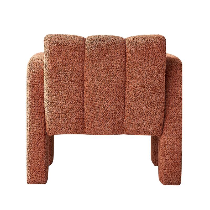 31.10" Wide Boucle Upholstered Accent Chair for Living Room