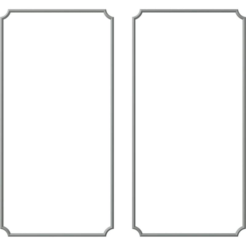Large Classic Panel Moulding Kit - 31"W x 62"H - Double Pack