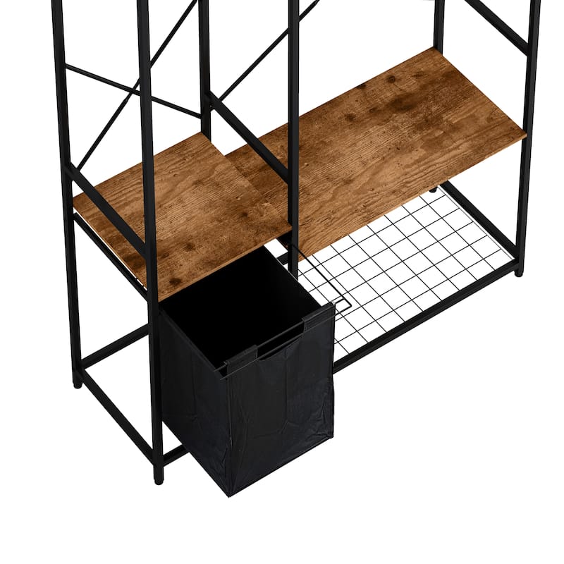 Portable Wardrobe Clothes Rack
