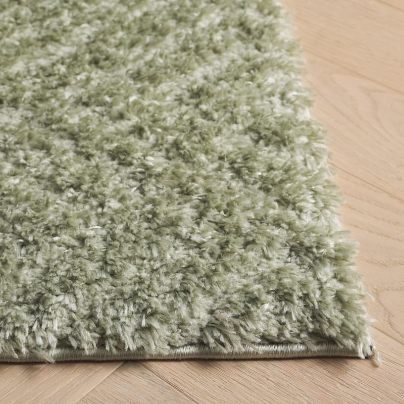 SAFAVIEH Tahoe Shag Nieki Geometric 1.2-inch Thick Rug