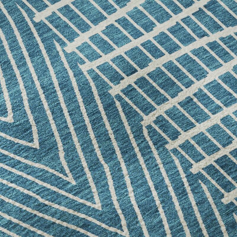 Premium Washable Super Soft Modern Geo Charm Mayfield Rug
