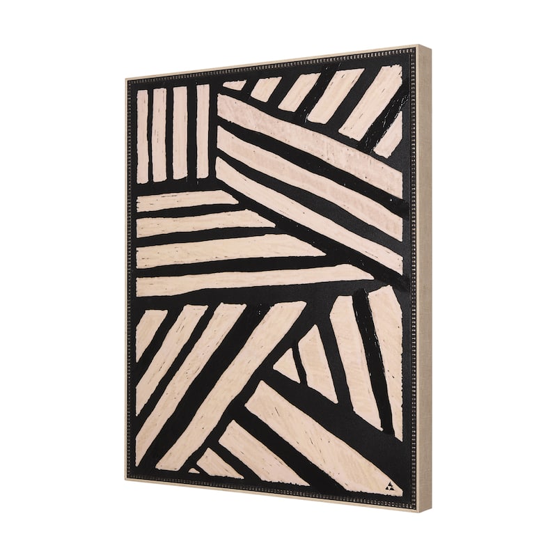 Clay Pattern I Framed Art Print
