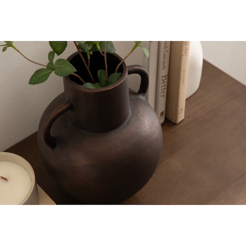 Kate and Laurel Lusila Decorative Metal Vase