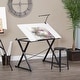 preview thumbnail 9 of 13, Studio Designs Axiom Drawing Table with Adjustable Wood Top