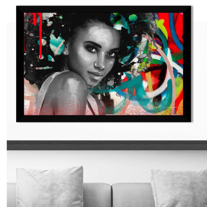 "Afrique Model 6" by Jodi Print on Acrylic