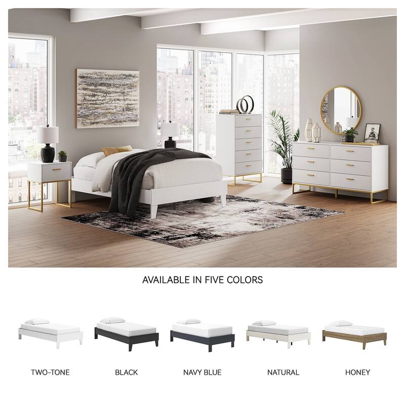 Signature Design by Ashley Socalle Platform Bed