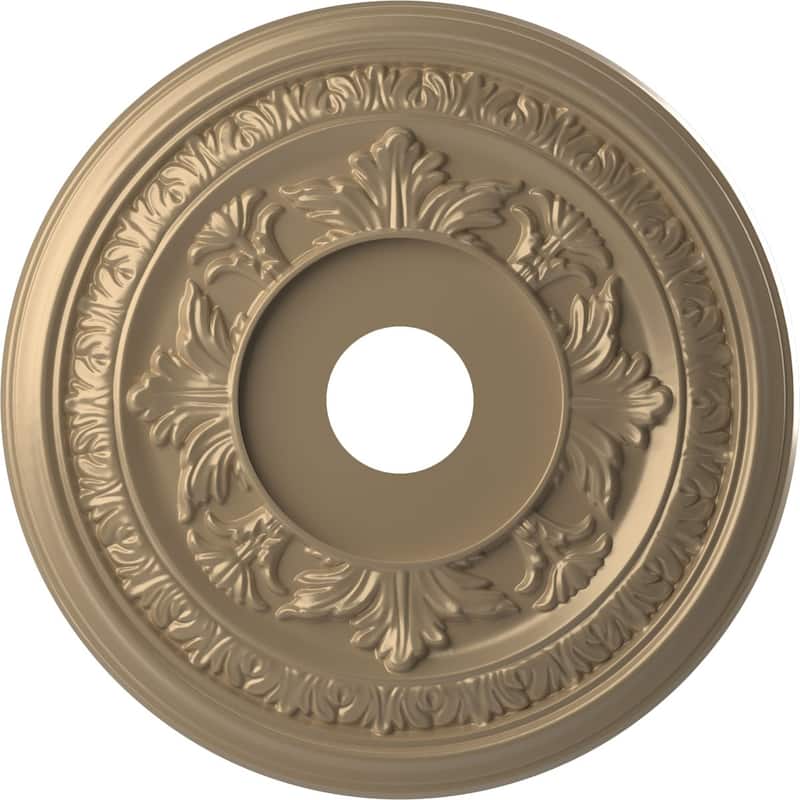 3 1/2" Inside Diameter - Baltimore Thermoformed PVC Ceiling Medallion