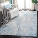 preview thumbnail 4 of 9, SAFAVIEH Tulum Avdotja Modern Abstract Burst Rug - Ivory/Grey - 8' x 10'