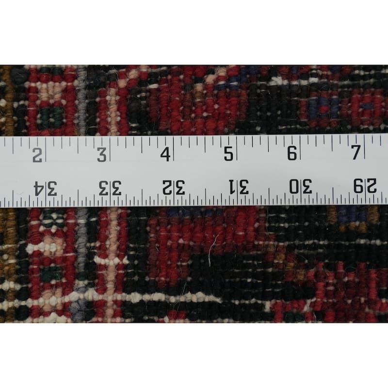 Hand Knotted Oriental 100% Wool Carpet Traditional Medallion Oranges & Rust Heriz Area Rug - 12' 9'' X 10' 0''