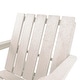 preview thumbnail 69 of 172, Shoreline Fully Assembled All-Weather HDPE Outdoor Folding Modern Adirondack Chair