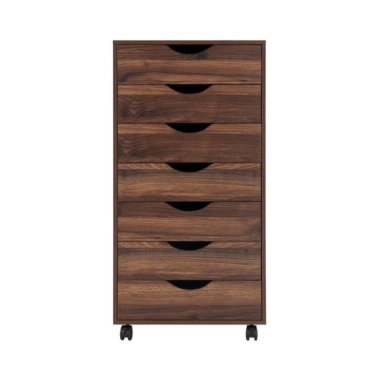 Office File Cabinets Wooden File Cabinets for Home Office Lateral File Cabinet File Cabinet Mobile Storage Drawer Cabinet - Grey