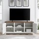 preview thumbnail 32 of 98, Middlebrook Firebranch 58-inch Barn Door TV Stand