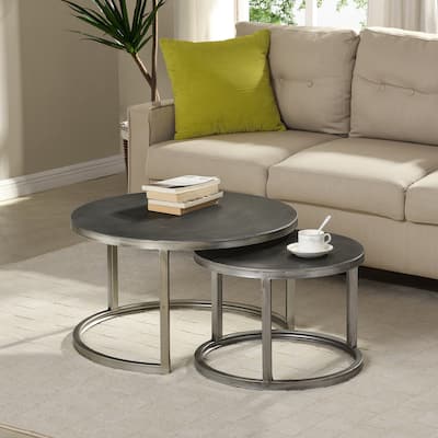 FirsTime & Co. Hayes Nesting 2-piece Coffee Table Set