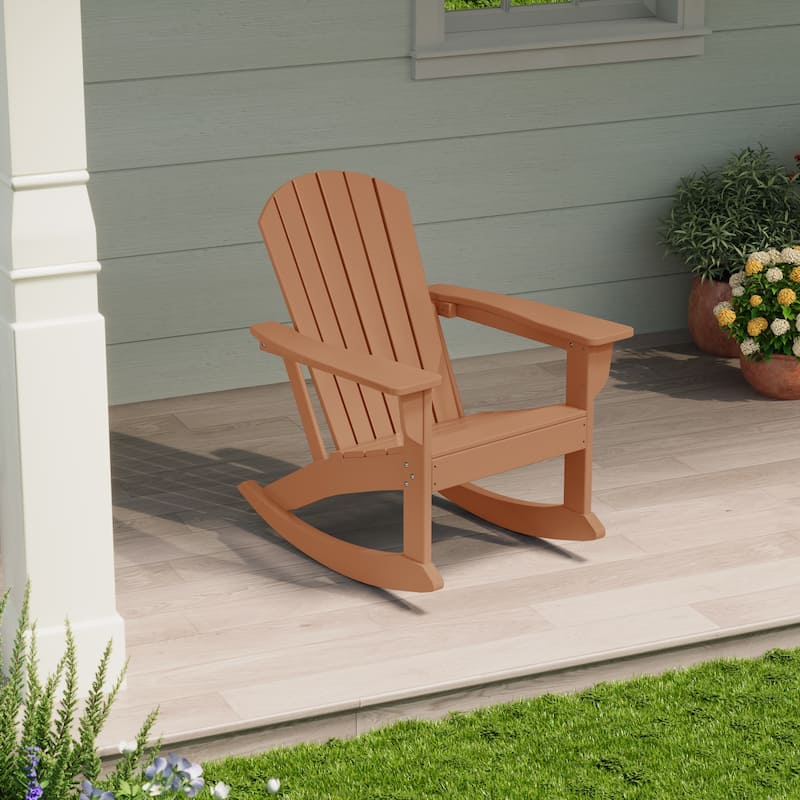 Laguna Hdpe All Weather Outdoor Patio Rocking Chair