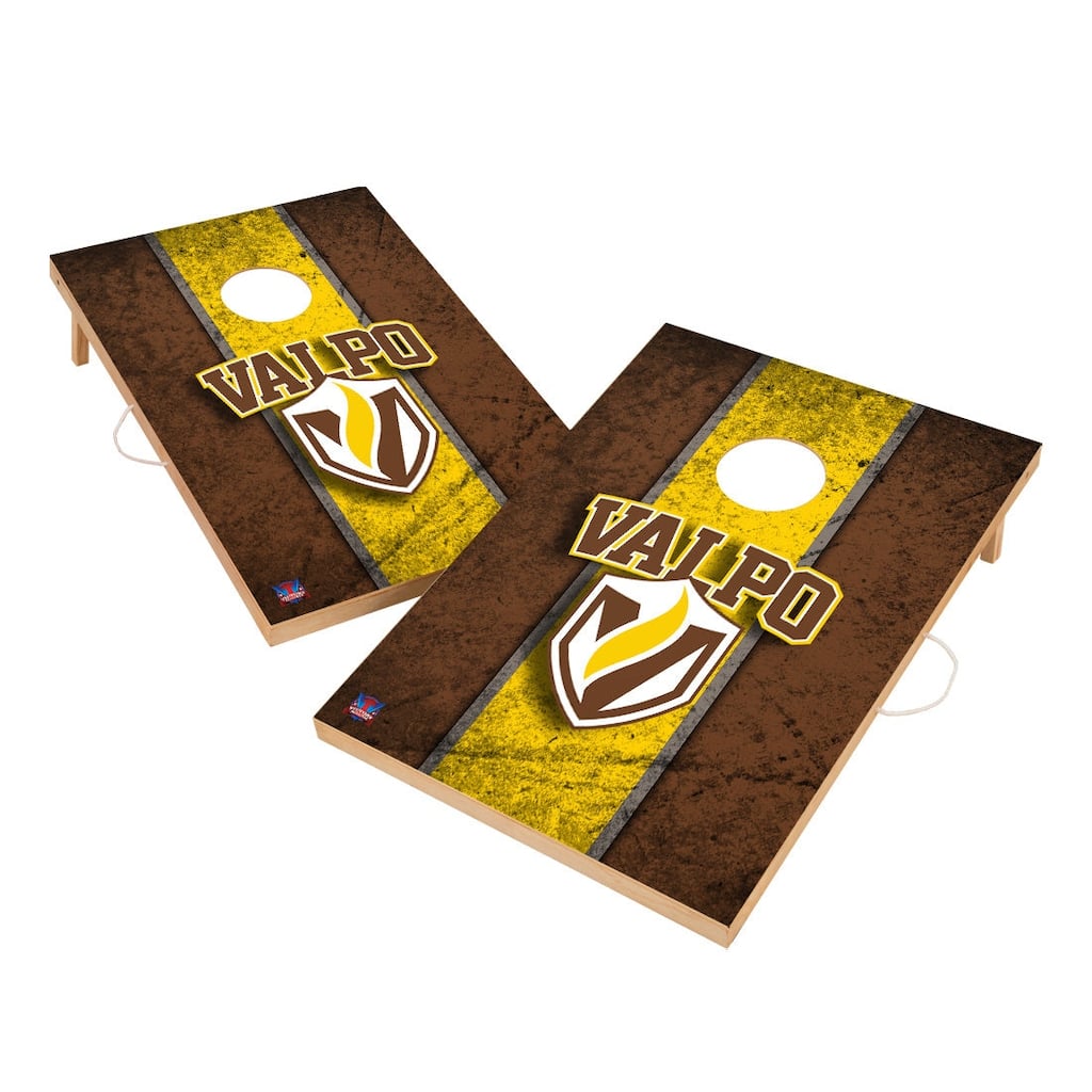 Vintage Valparaiso University Crusaders Regulation 2x4 Cornhole Set