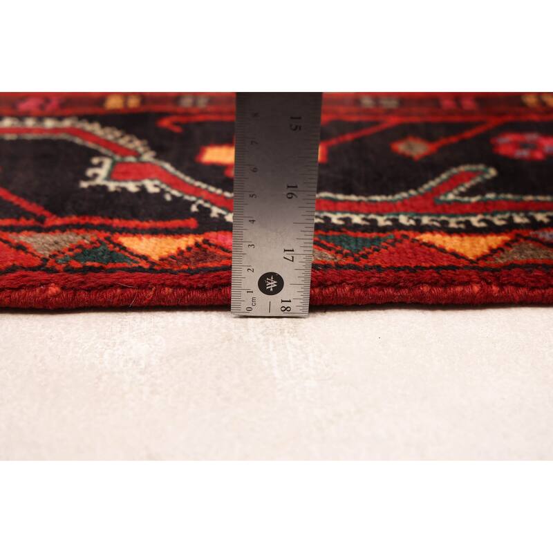 ECARPETGALLERY Hand-knotted Anadol Red Wool Rug - 3'11 x 7'5