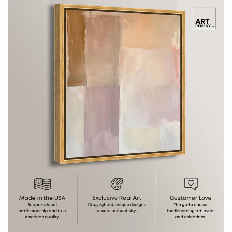 Bronzed Ruins I Canvas by Art Remedy
