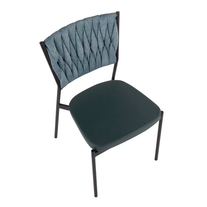 Porch & Den Randolf Braided Dining Chair - Set of 2