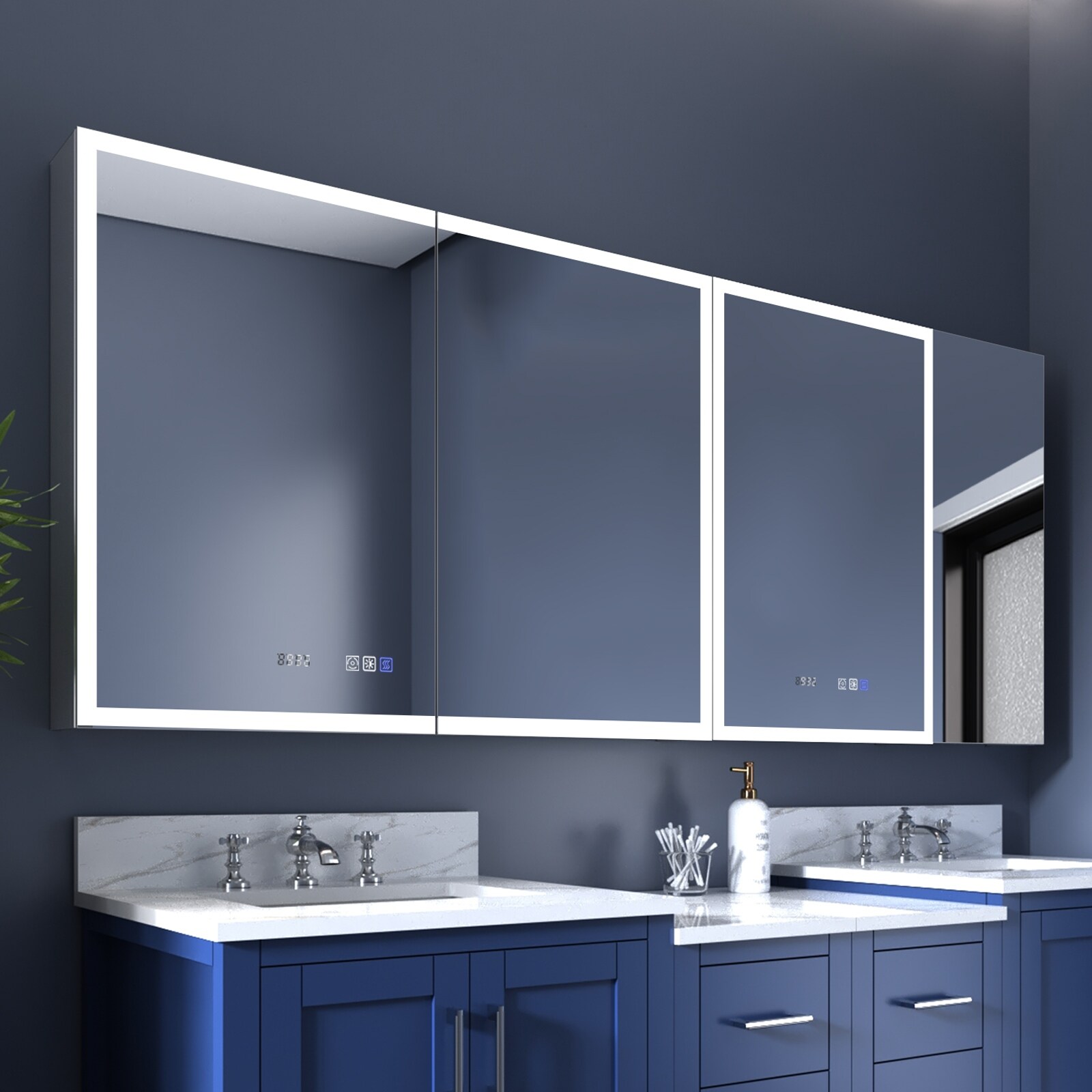 36 bathroom medicine cabinet sale with 3 mirrors