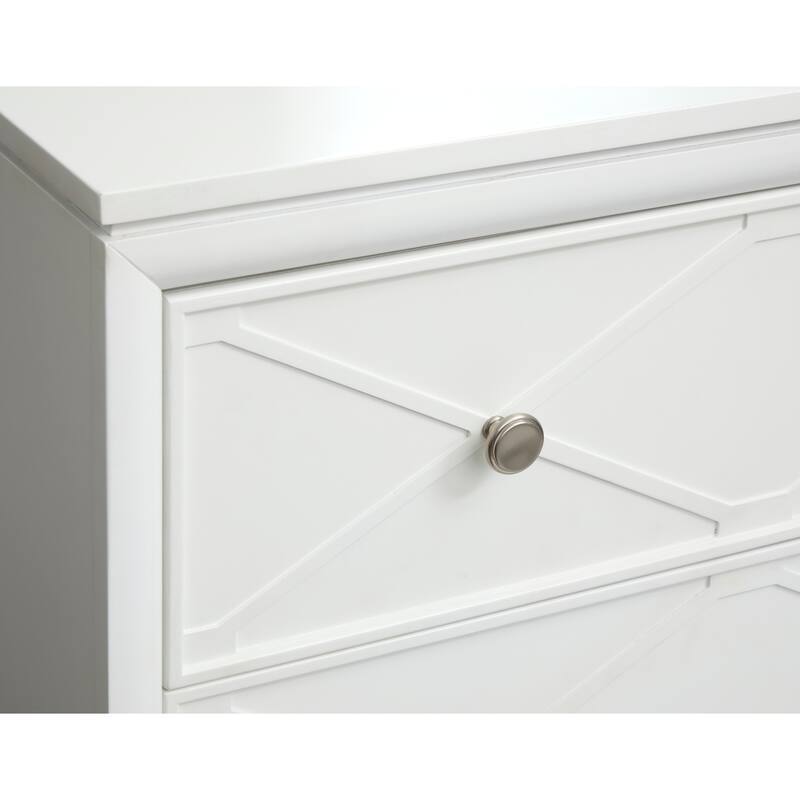 Magnussen Home Springhouse Whisper White Drawer Nightstand