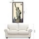 preview thumbnail 9 of 7, Empire Art "Lady Liberty" Alex Zeng's dimensional collage, under glass & a black shadow box frame