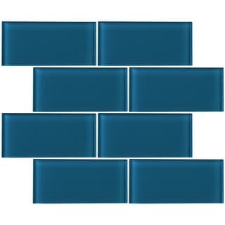 Tilegen 3 X 6 Gl Subway Tile In Turquoise Blue Wall 80 Tiles 10sqft Ping The Best Deals On Backsplash Tilegen 3 X 6 Gl Subway Tile In Turquoise Blue Wall 80 Tiles 10sqft Ping The Best Deals On Backsplash