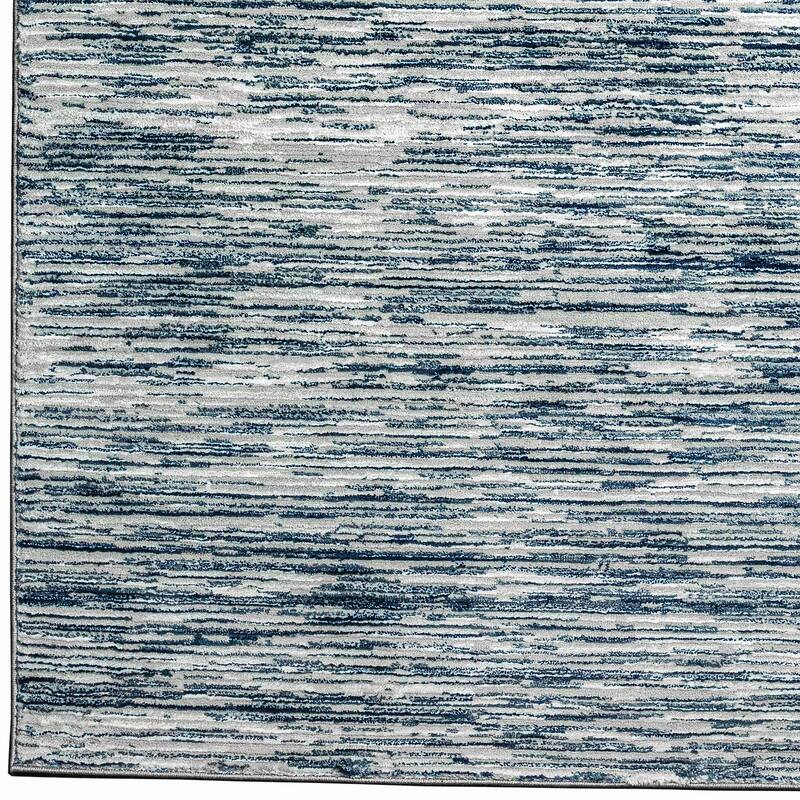 Admire Home Living Sognatore 1228 Transitional Striated Area Rug