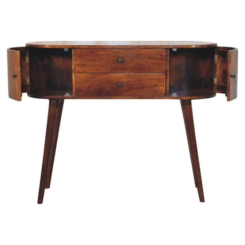 Artisan Furniture Solid Wood Grove Chestnut Console Table