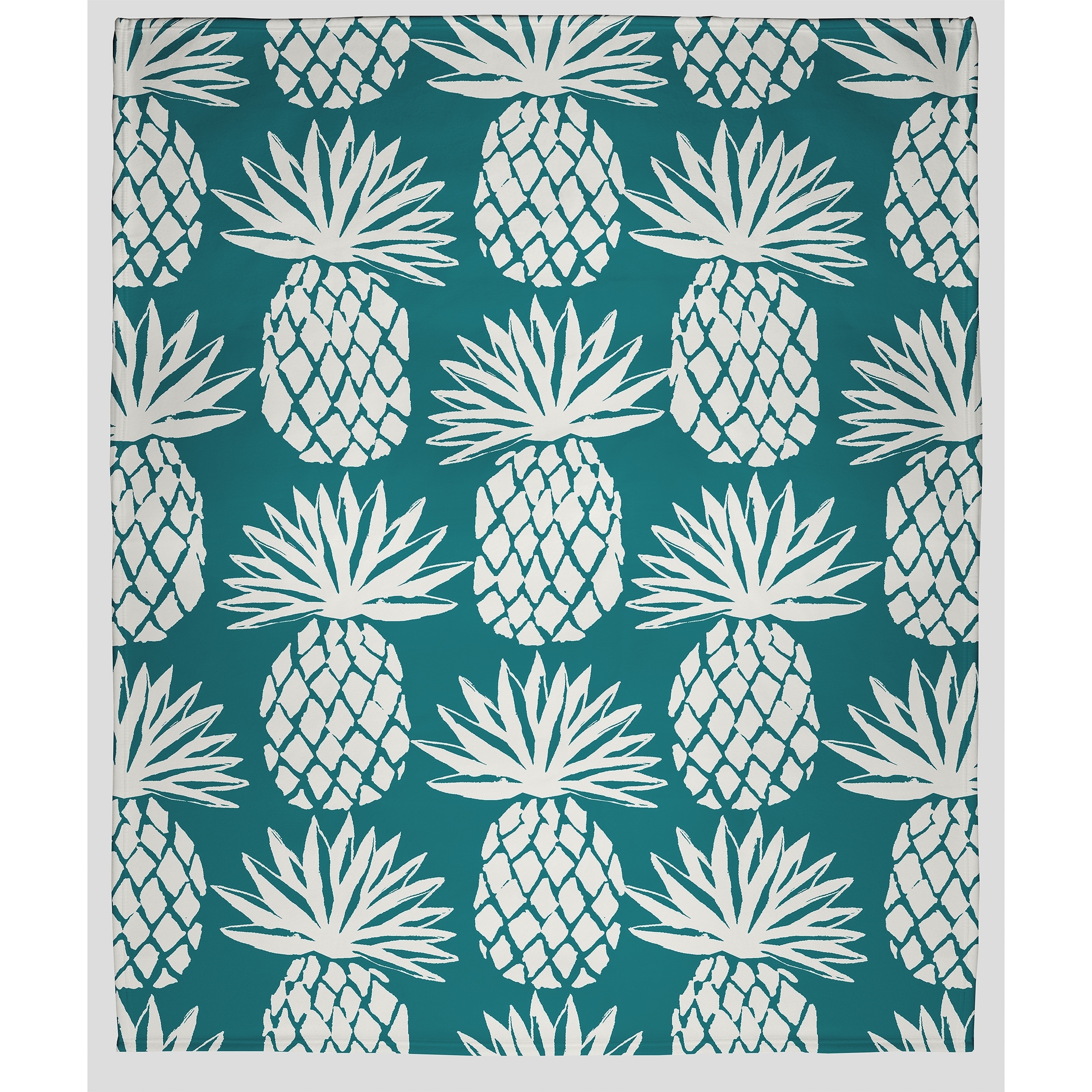 Pineapple sales fleece blanket